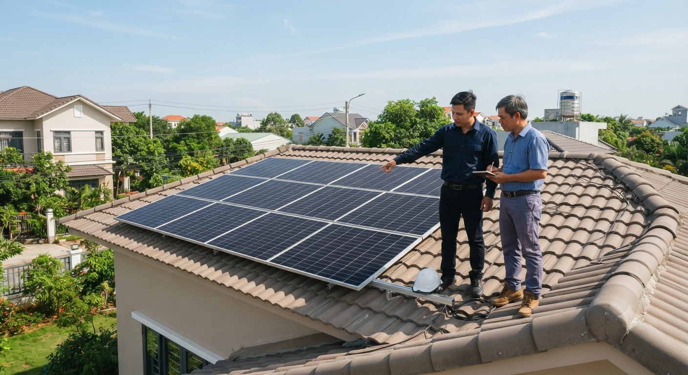 Những yếu tố cần xem xét khi đầu tư điện mặt trời gia đình