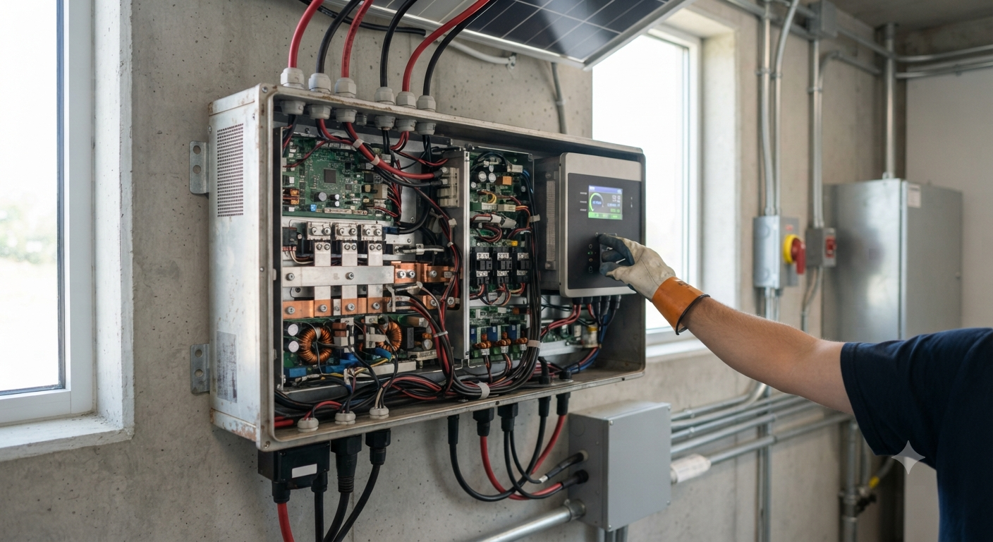 Bộ biến tần (Inverter) – “Bộ não” chuyển đổi và điều khiển điện năng